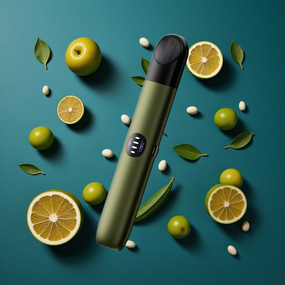 Groenblauw Relx Infinity 2 Vape Device 600-650 Sigaretten Metalen Afwerking