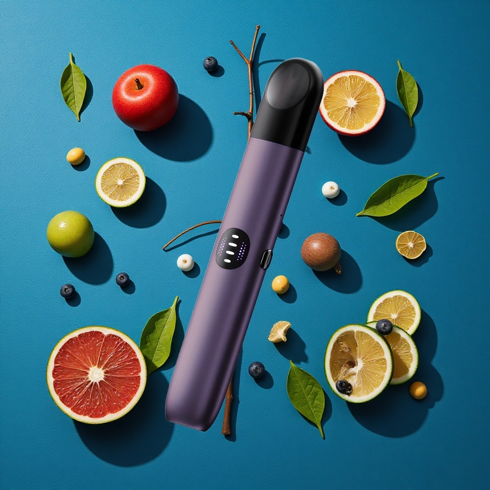 Koninklijk Indigo RELX Infinity 2 Vape Device 600-650 Trekjes Metallic Afwerking