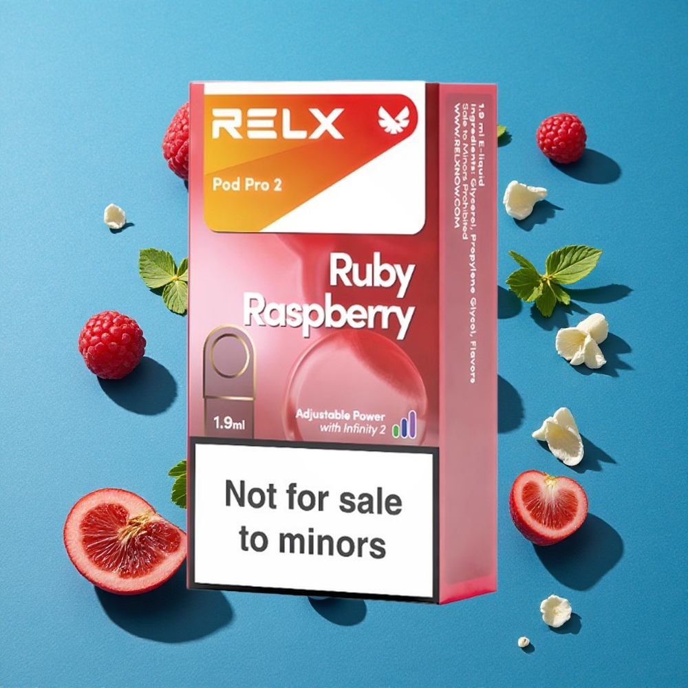 Blauwe Framboos RELX Pod Pro 2 600 Puff 1.9ml