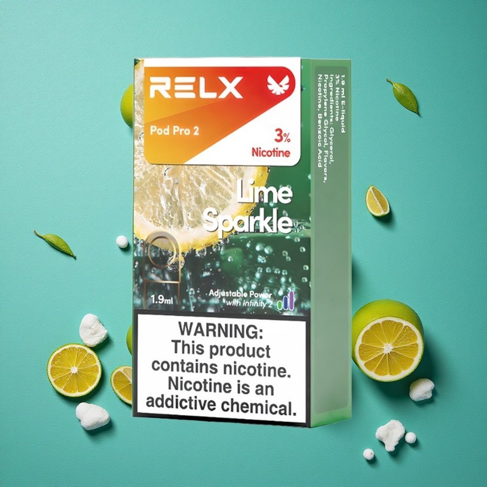 Citroen Vonkel Relx Pod Pro 2 600 Puff – Nicotinegehalte: 3%