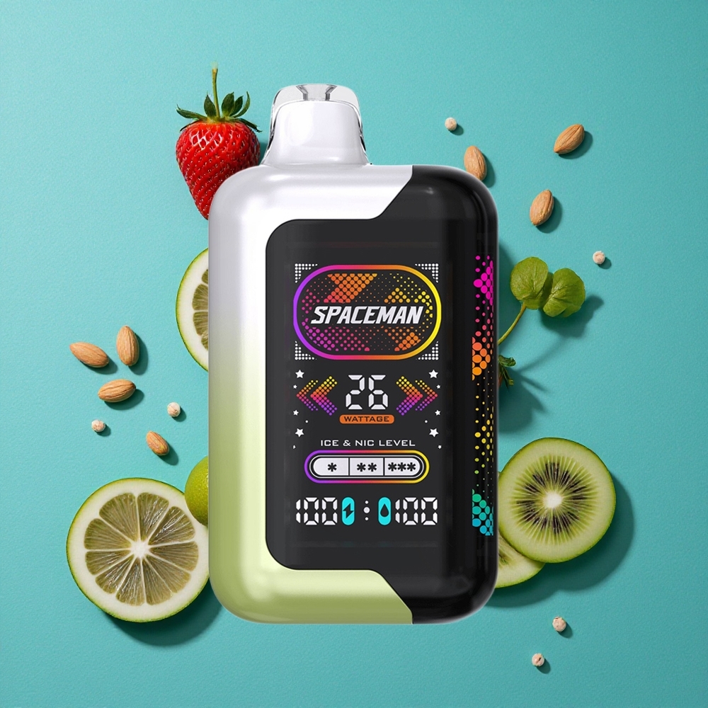 Aardbei-Kiwi SMOK SPACEMAN SP40000 Wegwerp Vape 40000 Pufs 20ml Vloeistof