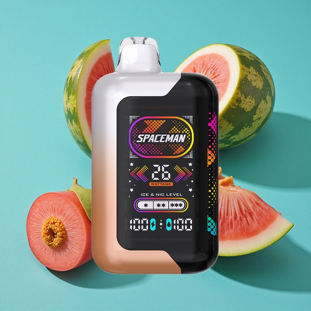 Sappige Perzik Watermeloen SMOK SPACEMAN SP40000 40000 Puffs 20ml eLiquid Capaciteit