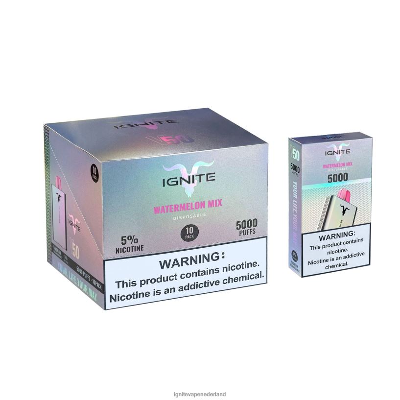 ijskoude munt VNV4HP146 - Ignite vape Europe IGNITE V50 vape-pen 10-pack