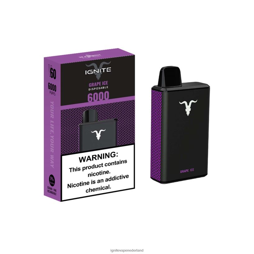 druiven ijs VNV4HP32 - Ignite vape Nederland IGNITE V60 vape-pen