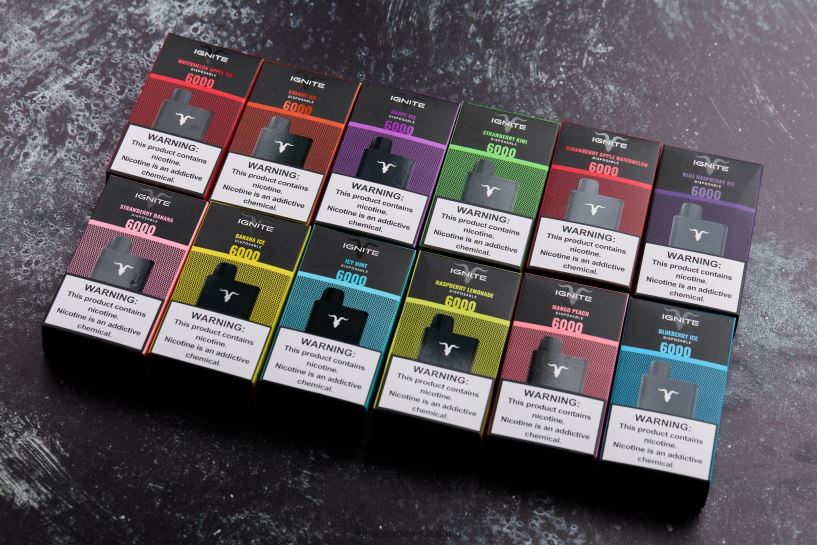 frambozenlimonade VNV4HP23 - Ignite vape amsterdam IGNITE V60 vape-pen 10-pack