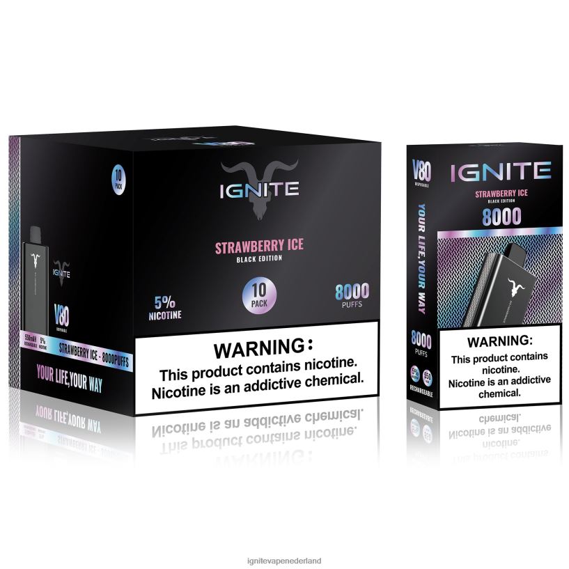 cactus VNV4HP56 - Ignite vape Europe IGNITE V80 vape-pen 10-pack