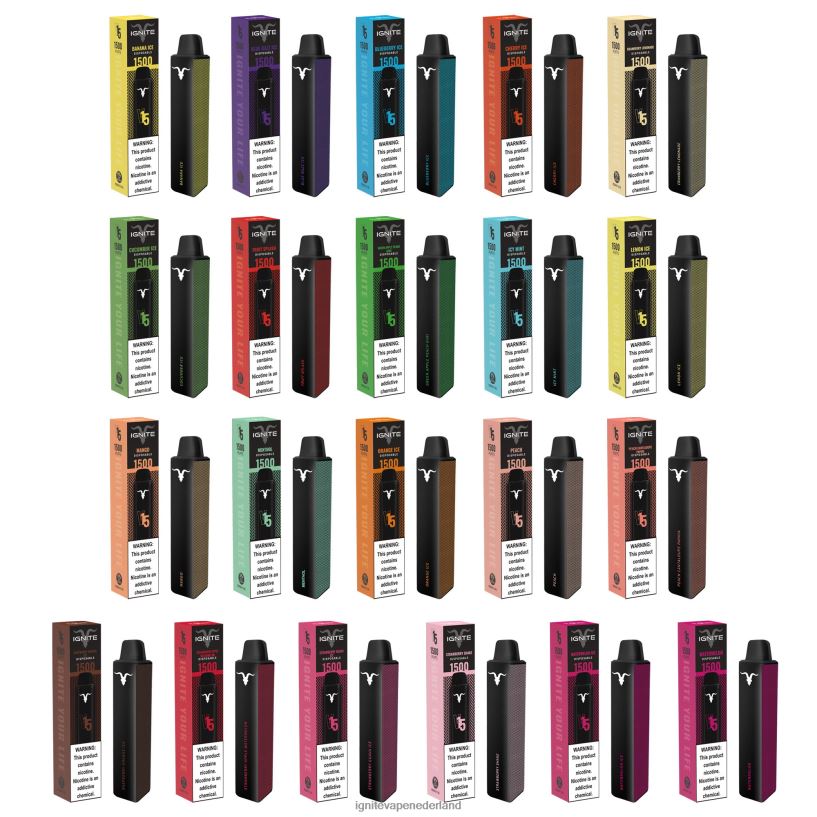 aardbei appel watermeloen VNV4HP115 - Ignite vape price IGNITE V15 vape-pen