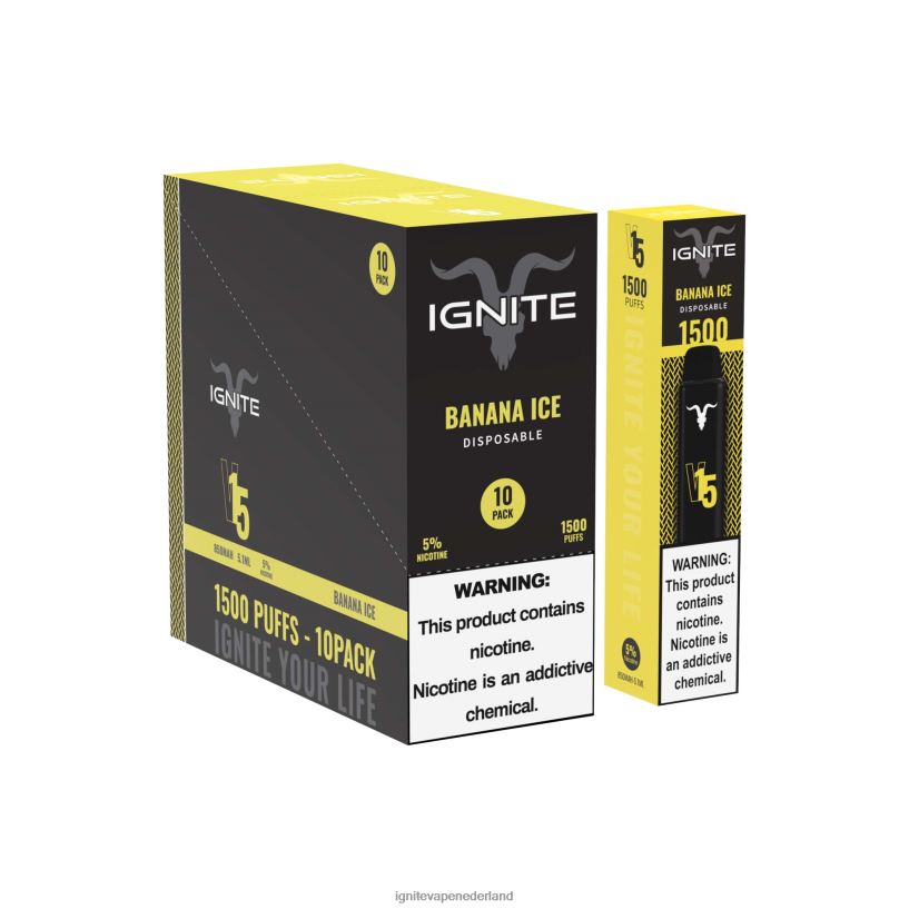 aardbei-guave-ijs VNV4HP105 - Ignite vape price IGNITE V15 vape-pen 10-pack