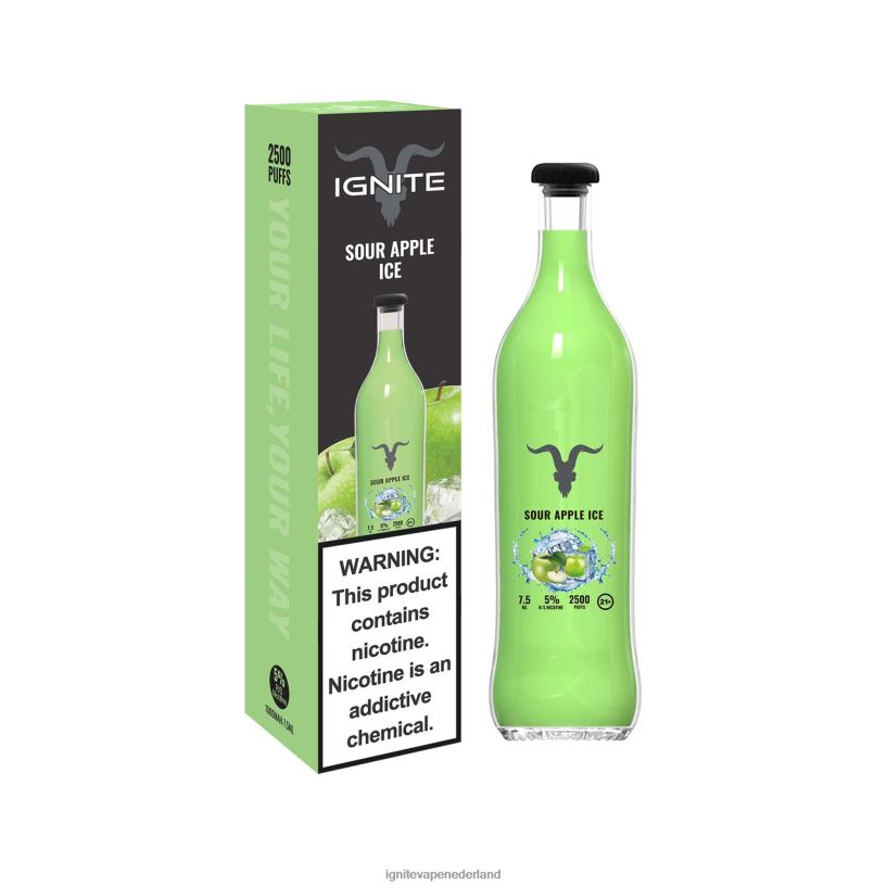 zuur appelijs VNV4HP118 - Ignite pod price IGNITE V25 vape-pen